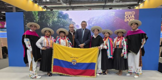 La provincia de Tungurahua abrió su participación en la Feria Internacional de Turismo (FITUR) 2026 con una propuesta cargada de color, cultura y experiencias auténticas, posicionándose con fuerza en el Pabellón de Ecuador en IFEMA Madrid. Activaciones culturales, cocina en vivo y expresiones ancestrales marcaron el inicio de una agenda orientada a cautivar al mercado europeo.