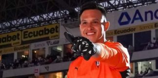   Gonzalo Valle, bajo la lupa: el arquero de Liga fue detenido en Quito.